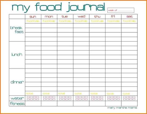 You can download the template freely details: Free Printable Calorie Counter Journal