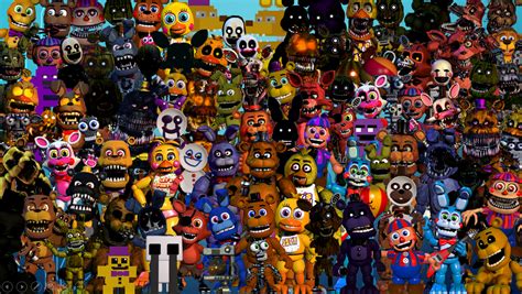 Fnaf All By Ghazman2004 On Deviantart