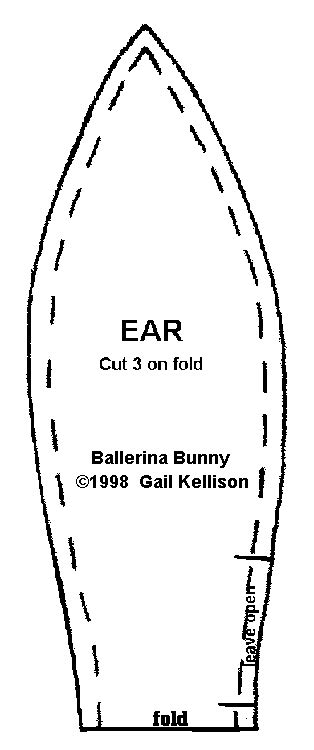 Bunny ears pattern is beginner friendly as it uses basic stitches. Ballerina bunny pattern- Easter Crafts | Easter crafts ...