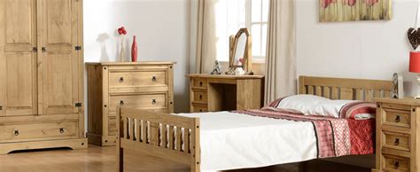 We stock bedroom furniture to suit all interiors. Corona Mexican Pine Bedroom Furniture.