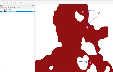 Python Fill Holes In Polygon Shapefile With Geopandas And Area