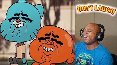 The Amazing World Of Gumball Try Not To Laugh Challenge 2 Youtube