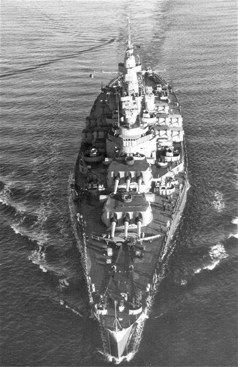 USS Massachusetts BB 59 Was A South Dakota Class Fast Battleship Of