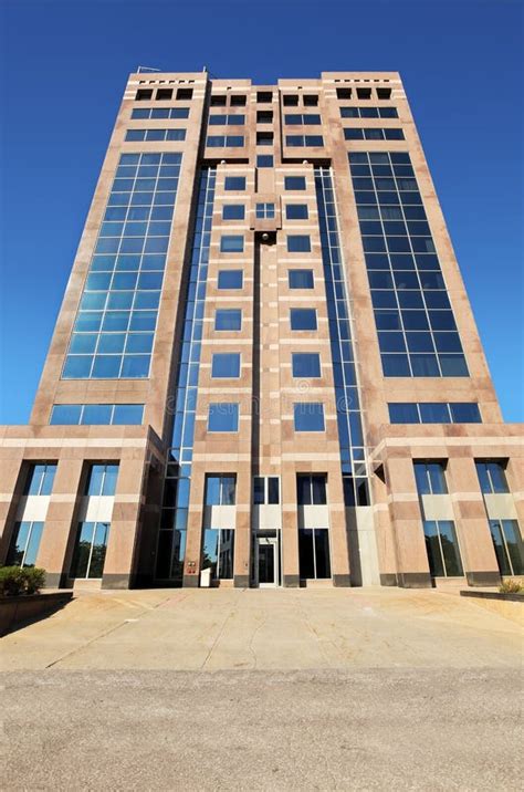 Modern High Rise Office Building Stock Image Image Of Business
