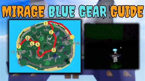 All Mirage Blue Gear Spawn Locations Guide Tutorial EASY BLOXFRUITS