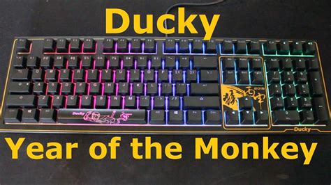 Although there are certain opportunities in their careers, just a little carelessness is likely to cause adversity. Ducky Year Of The Monkey RGB Mechanical Keyboard Review ...