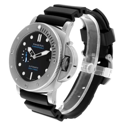 Panerai Submersible Titanio 1959 3 Days 47mm Mens Watch Pam01305 Papers