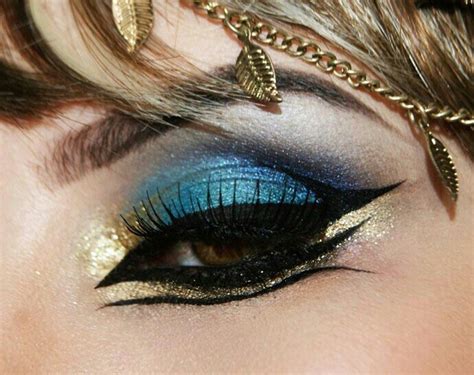 Egyptian Inspired Make Up Egyptian Makeup Egyptian Eye Makeup Egypt Makeup