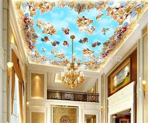 Free Download 3d Ceiling Wallpaper Murals Night Wallpaper Qiangbu