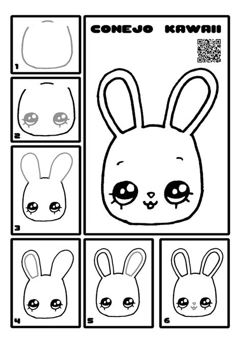Como Dibujar Un Conejo Kawaii Paso A Paso Dibujo Paso A Paso Cómo