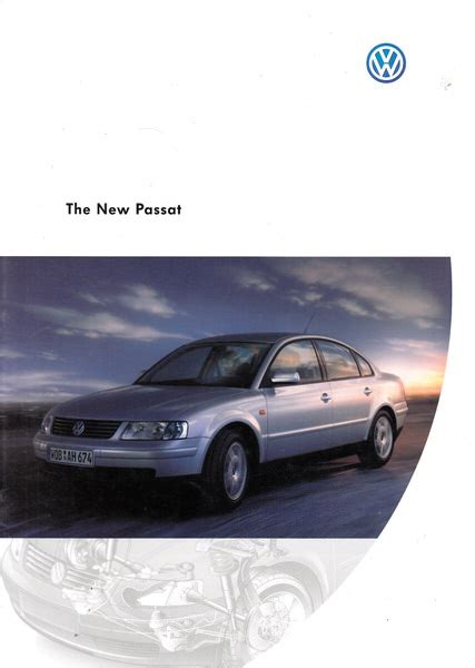 Volkswagen Vw Passat 8page Aussie Brochure 1998 Motor Book World