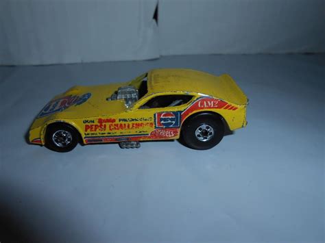 Vtg Hot Wheels Mattel 1977 Don Snake Prudhomme Pepsi Challenger Funny