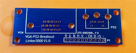 Vga Ps2 Breakout Easyeda Open Source Hardware Lab