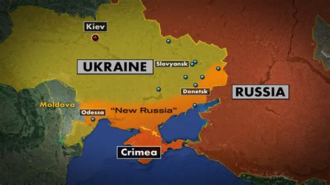 Crisis In Ukraine Could Split Country In Two Nbc News