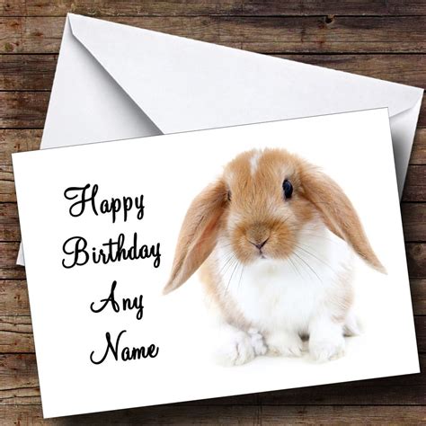 Bunny Birthday Card Printable Printable Word Searches