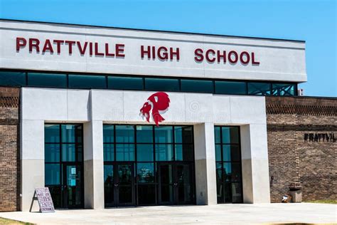 Prattville High School Main Entrance 2 Editorial Stock Image Image Of