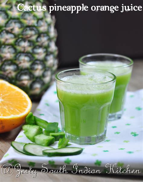 Before you purchase nopal cactus (prickly pear) juice, especially from the various television infomercials marketing this product, read this insider secret 4: Cactus pineapple orange Juice/ A diabetic Friendly Juice ...