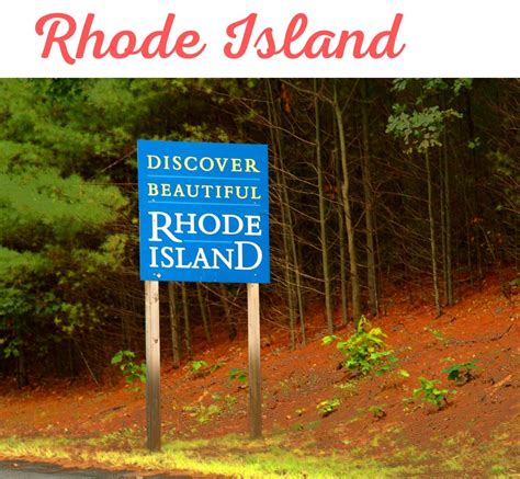 Rhode Island State Information Symbols Capital Constitution Flags