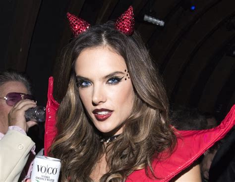 Alessandra Ambrosio From Stars Celebrate Halloween 2015 E News