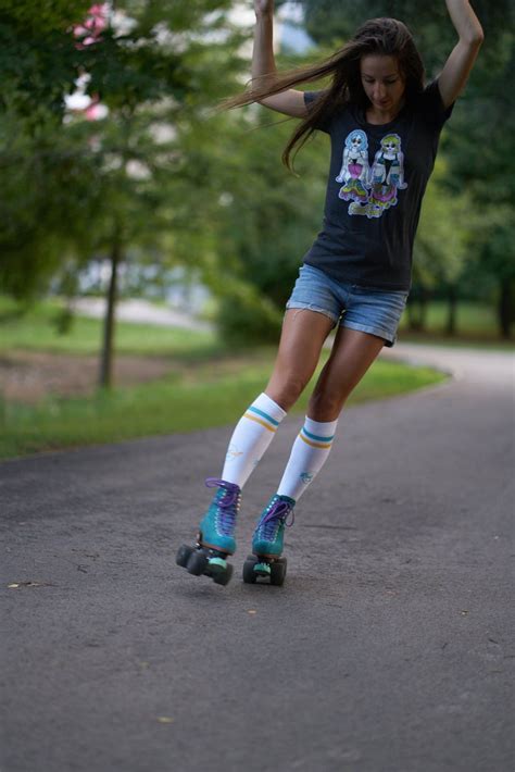 Roller Skate Socks 3 Piece Set Knee High Socks Skate Socks Etsy Girls