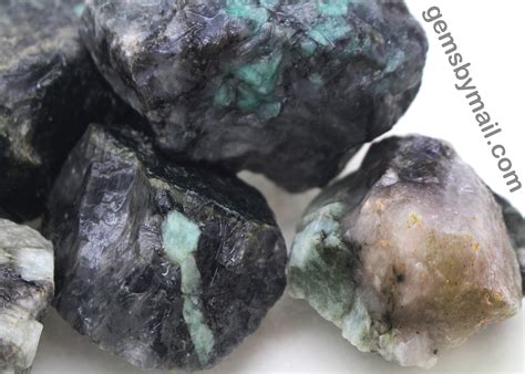 Emerald Rough Emerald Raw Stones For Tumbling