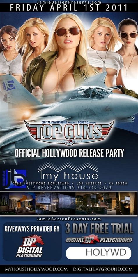 digital playground top guns xxx release party at myhouse hollywood los angeles