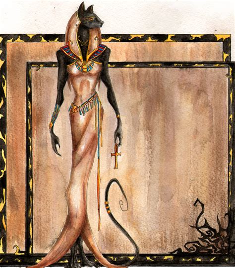 Bastet Egyptian Cat Goddess Egyptian Goddess Bastet