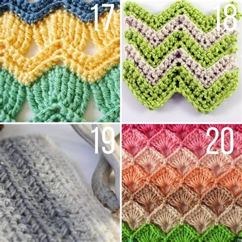 32 Great Picture Of Different Crochet Patterns Crochet Stitches For