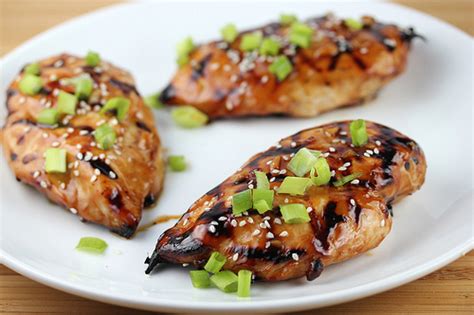 Asian Grilled Chicken Recipe | BlogChef.net