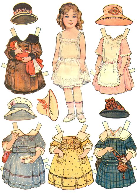 Free Paper Doll Cutouts Printable Images And Photos Finder