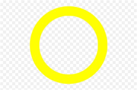 Yellow Circle Outline Icon Black And Yellow Circle Pngyellow Circle