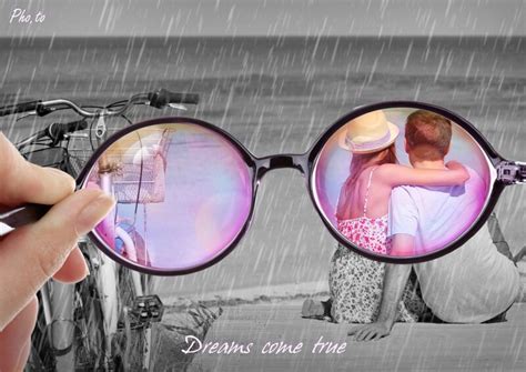 Dreamy Photo Effect Look Through Rose Colored Glasses