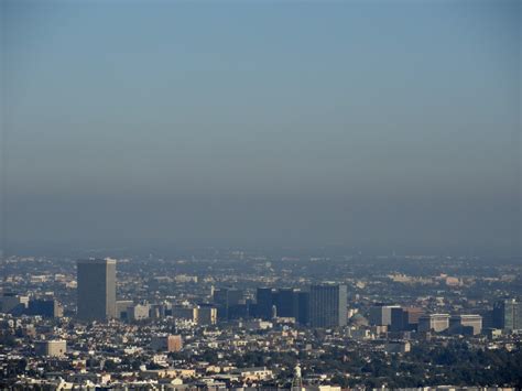 Map Of Smog Tall Buildings In Los Angeles