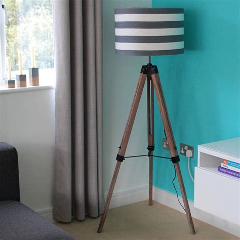 5% coupon applied at checkout save 5% with coupon. Industrial Wood Tripod Floor Lamp Base By Quirk | notonthehighstreet.com