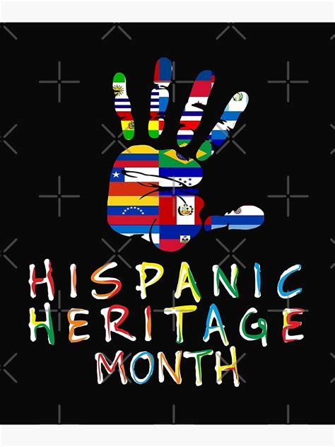 Hispanic Heritage Month Flags Printable