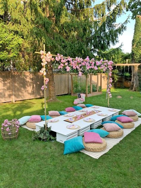 Teens And Adults — Dream And Party Garden Party Birthday Picnic Party Decorations Picnic