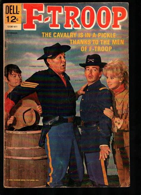 F Troop 6 1967 Dell Tv Series Ken Berry Forrest Tucker Melody Patterson Vg Comic Books