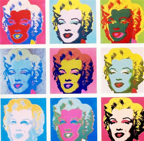 Each image of the actress is taken from the single publicity photograph from the film niagara (1953). Pin by Lindsay Martin on Fav Paintings,... | Warhol art ...