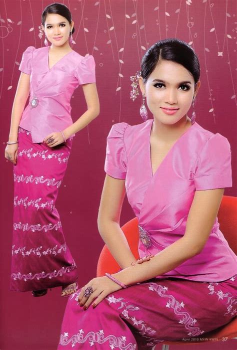 Arloos Myanmar Model Gallery Aye Myat Thu Graceful Myanmar Lady