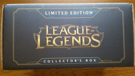 League Of Legends Limited Edition Collectors Box Opening Youtube