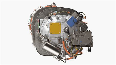 3D Pratt Whitney Pt6c Turboshaft TurboSquid 1486891