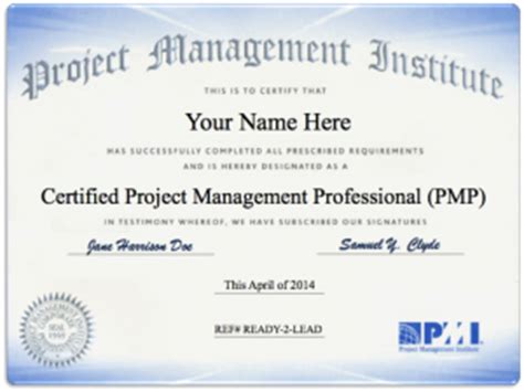 PMP Certification, Project Management software