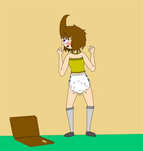 Jasmines After Snack Messy Diaper Attack By Tomtom64 On Deviantart