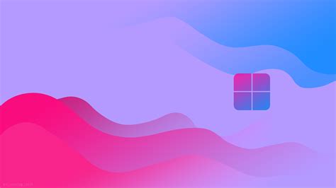 Windows 12 Concept Art Simple Background Logo Minimalism Wallpaper
