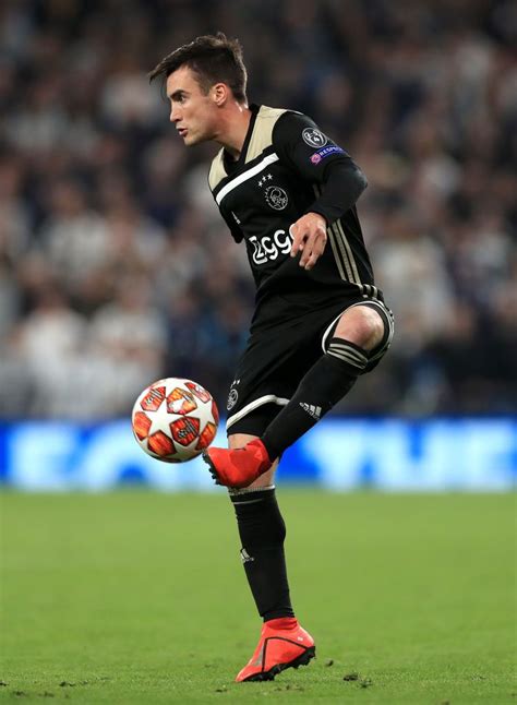 Tagliafico is believed to be valued at just £22.7m (€25m) by ajax, with the player's contract at the johan cruyff arena running out in 2022. Ajax's Nicolas Tagliafico during the Champions League ...
