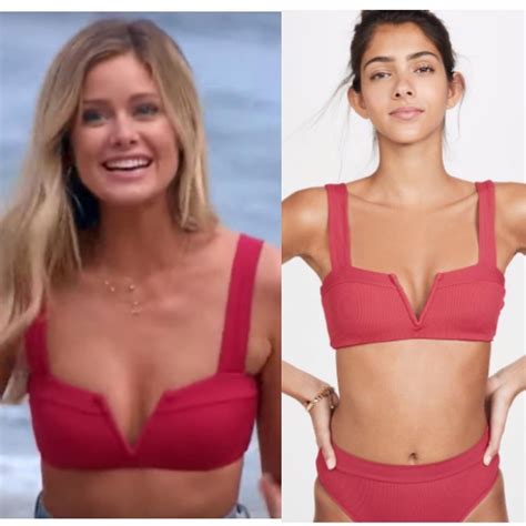 Hannah Godwin's Red Bikini Top | Red bikini top, Red bikini, Bikini tops
