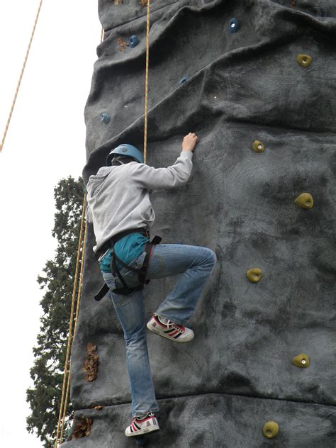 Hall Place Outdoor Education Centre Mobile Climbing Wall Hire