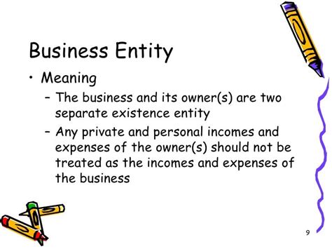 Definition Of Business Entity Principle - defitioni