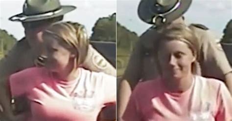 Creepy Video Appears To Show Cop Groping Young Mum Over Car On Motorway Daily Star