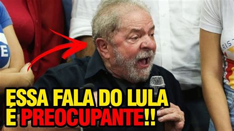 Fala De Lula Me Preocupou Pt N O Nasceu Para Ser Partido De Apoio